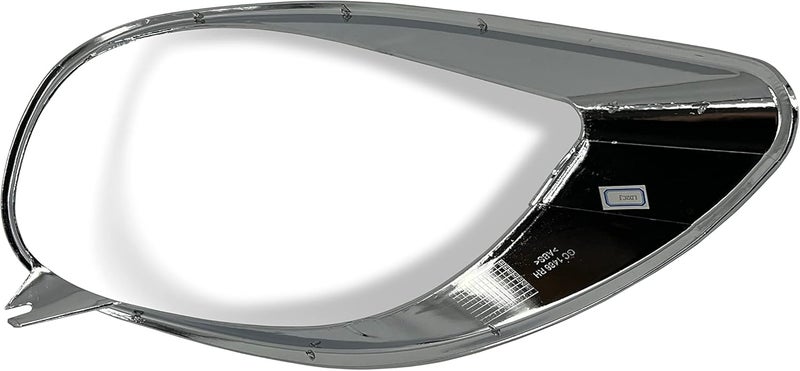 Torque Passenger Right Side Chrome Headlight Bezel Trim Replacement for 2001-2022 Freightliner Columbia semi Trucks Models Assembly DOT SAE Approved RH (TR592-R) - Image 3
